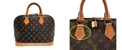 fake vs genuine louis vuitton alma colors|false louis vuitton handbags.